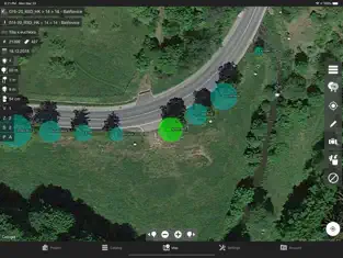Screenshot aplikace Stromy pod kontrolou na iOS