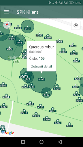 Screenshot aplikace SPK Klient