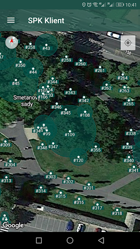 Screenshot aplikace SPK Klient